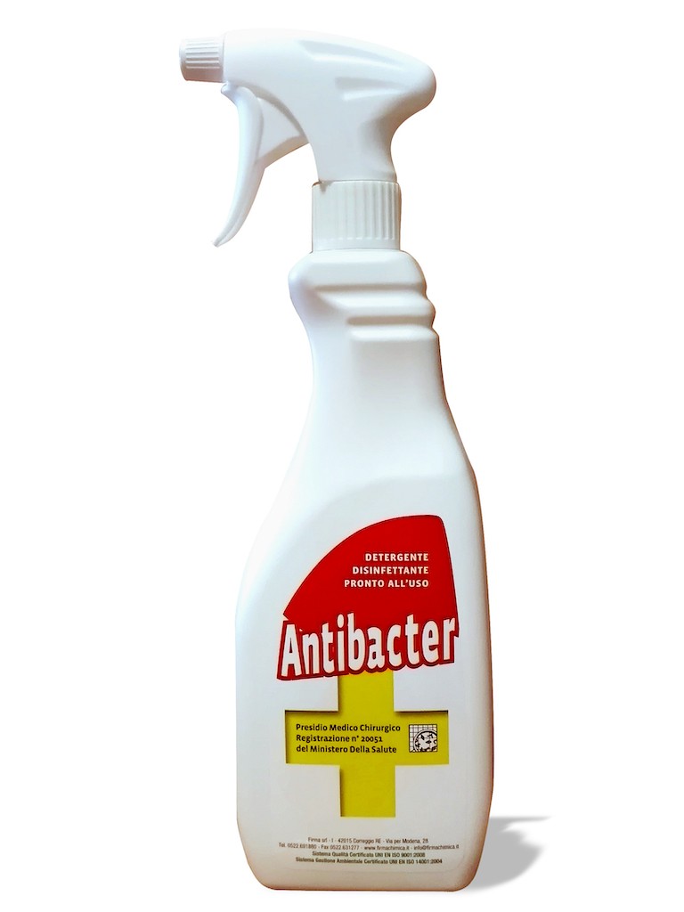 ANTIBACTER Disinfettante spray per superfici