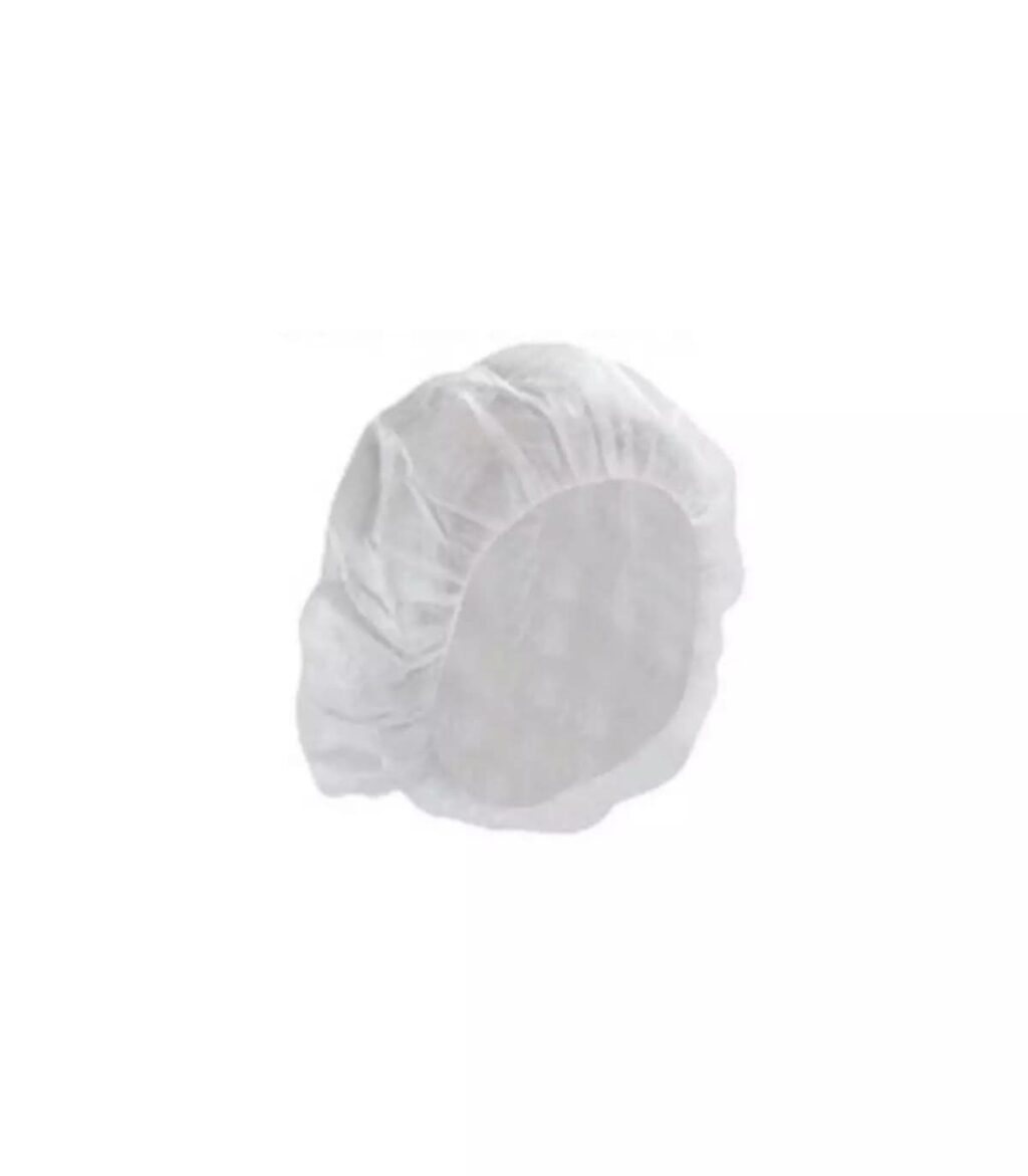 Cuffia con elastico monouso in TNT
